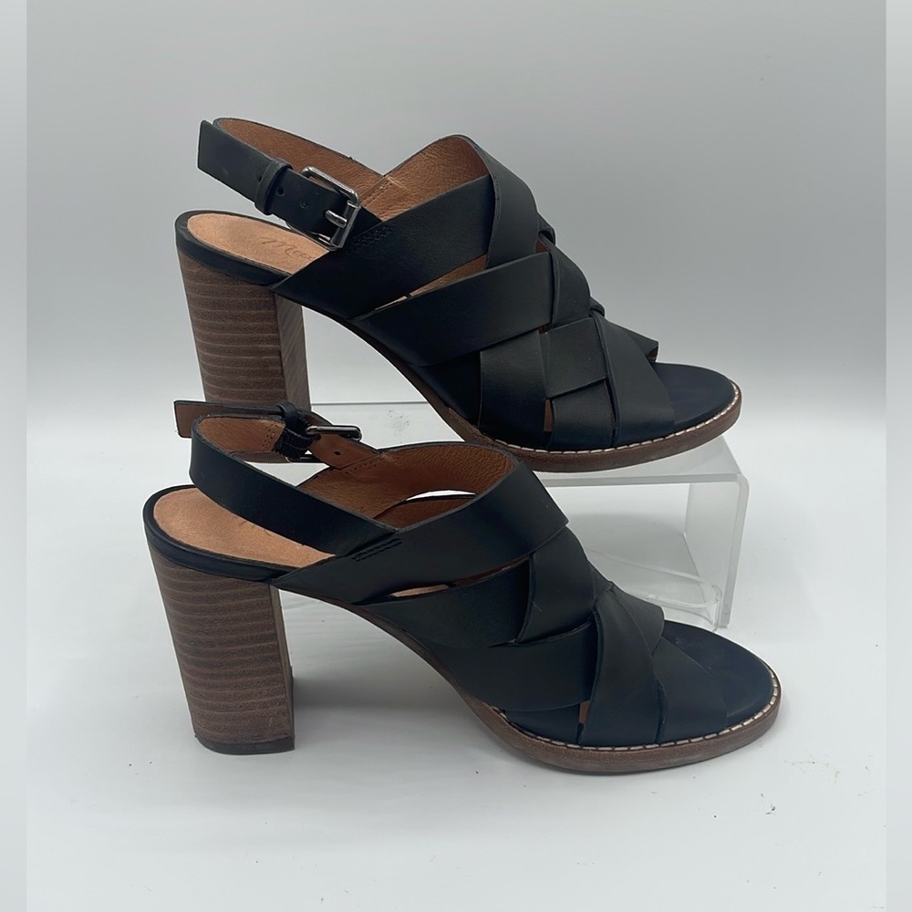 Madewell Women's Black Cindy Sandals, size 5.5